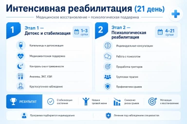 Реабилитация за 21 день в Ростове Великом Ярославской области